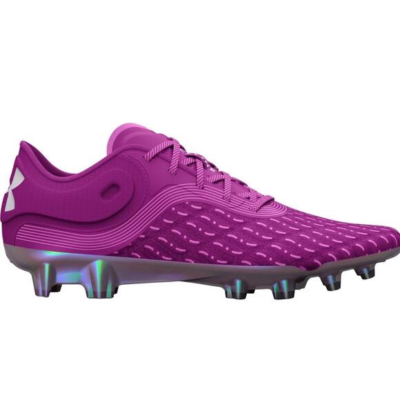 Under Armour UA Magnetico Elite 3 FG Sz 8 Men’s Soccer Cleat Purple 3026740-500 main image 4